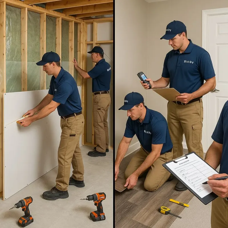 Repairs and Reconstruction process in Lionville, PA