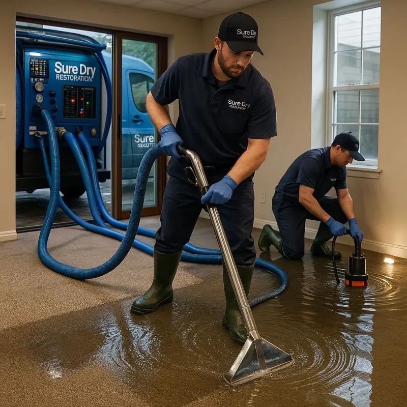 Water Extraction and Removal process in Lionville, PA